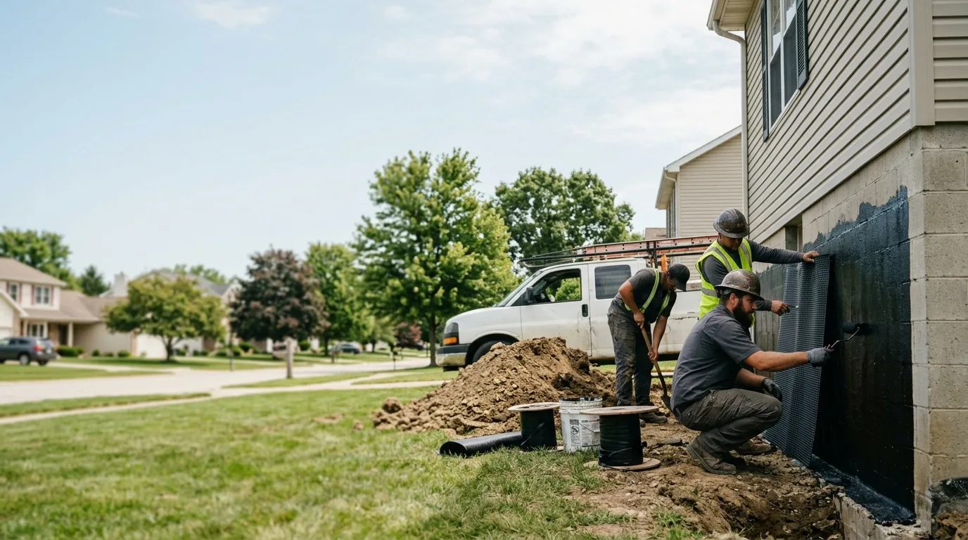 Basement Waterproofing in Uhrichsville, OH near me